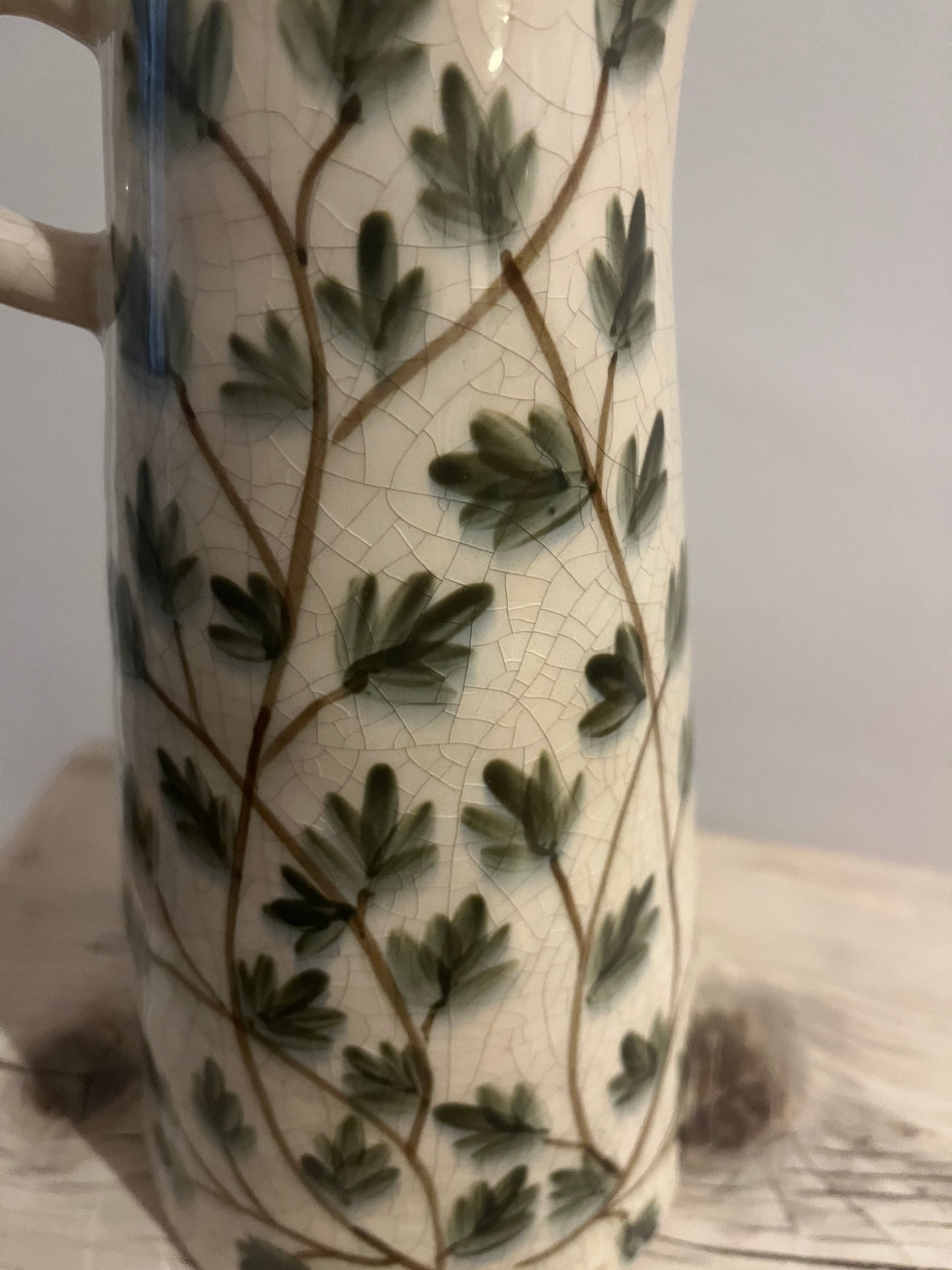 Ceramic Leaf Jug