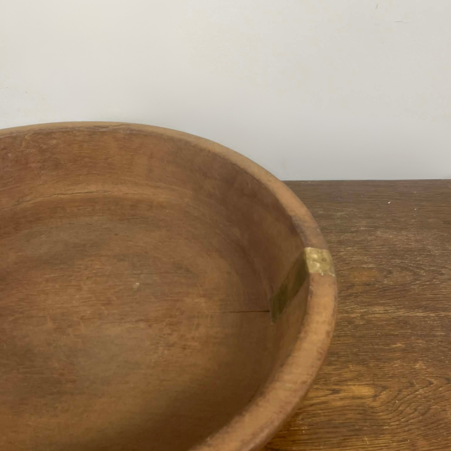 Salvaged Indian Dough Bowl