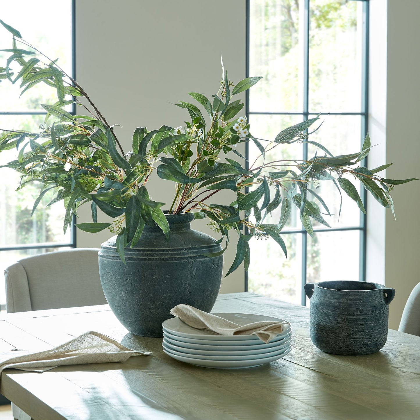 AMALFI Vase - Charcoal