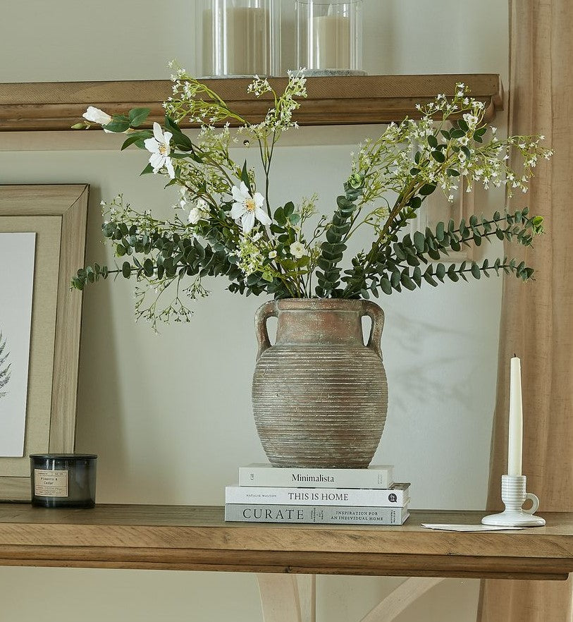 ATHENA Brown Vase - Short
