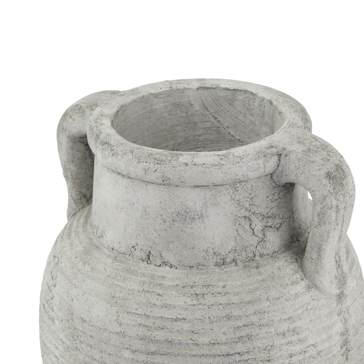 ATHENA Whitewash Vase - Short