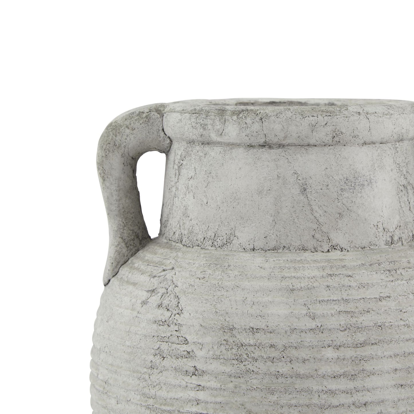 ATHENA Whitewash Vase - Short