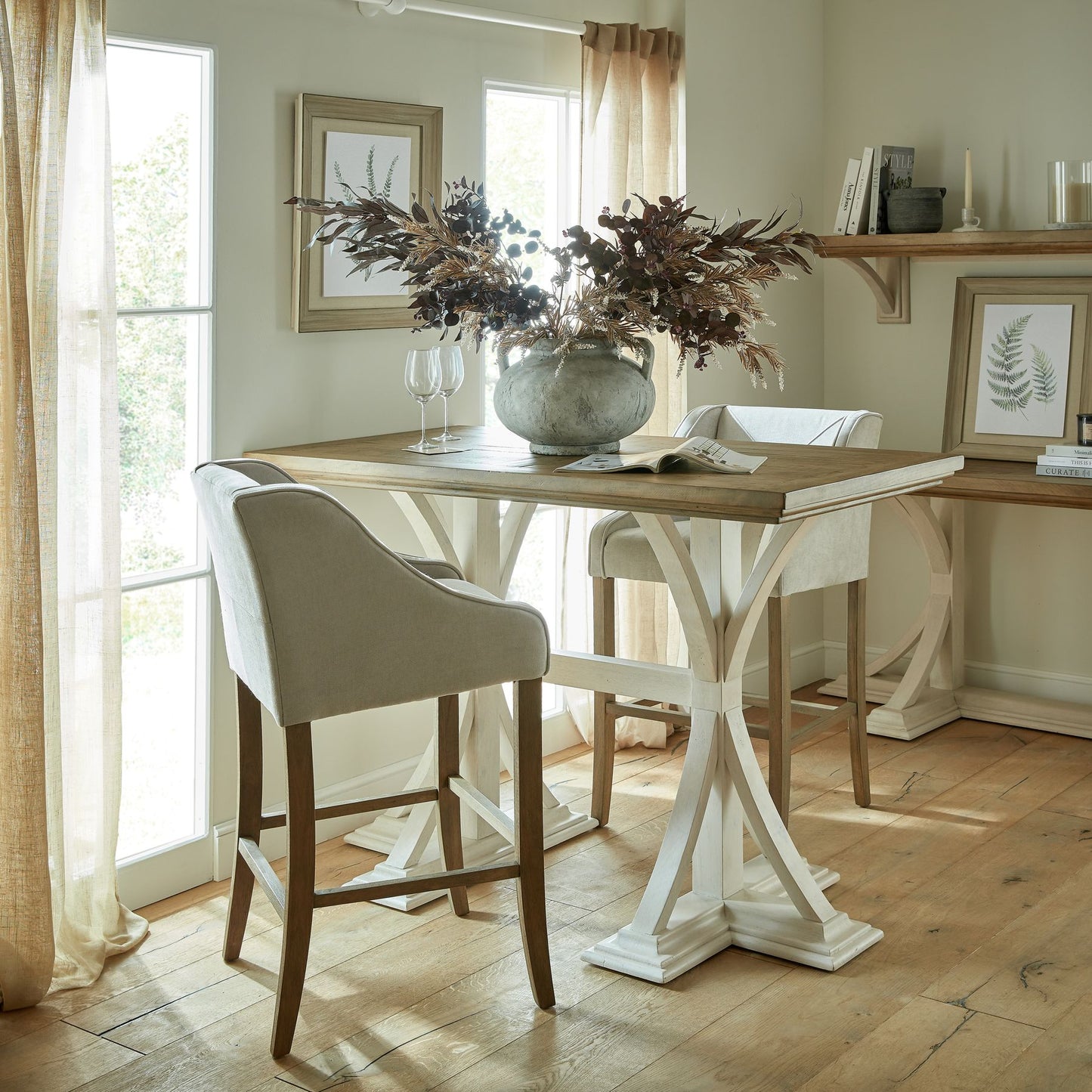 DULAS Vase - Whitewash