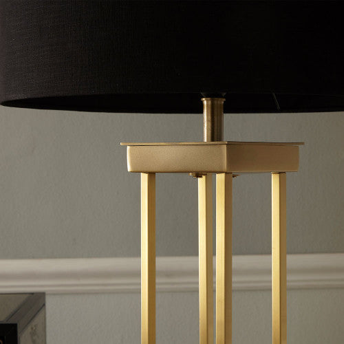 KEELEY Floor Lamp - Satin Gold