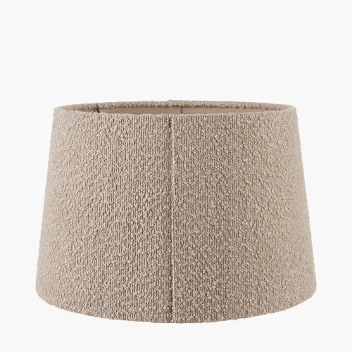 CLARE Tapered Boucle Shade - Taupe