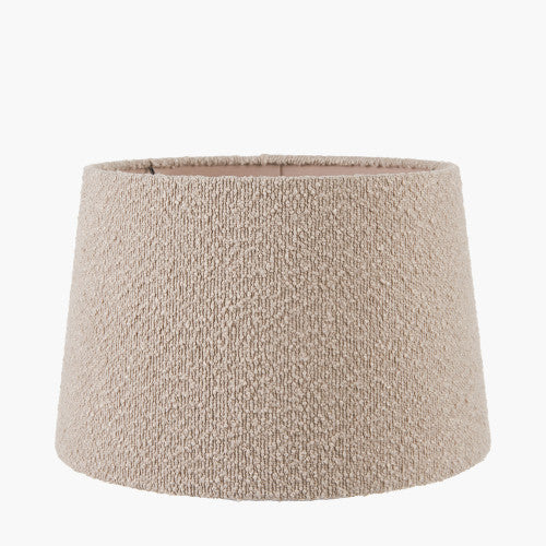CLARE Tapered Boucle Shade - Taupe