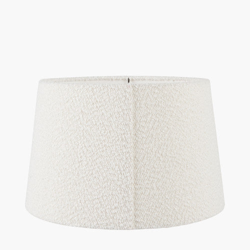 CLARE Tapered Shade - Boucle White