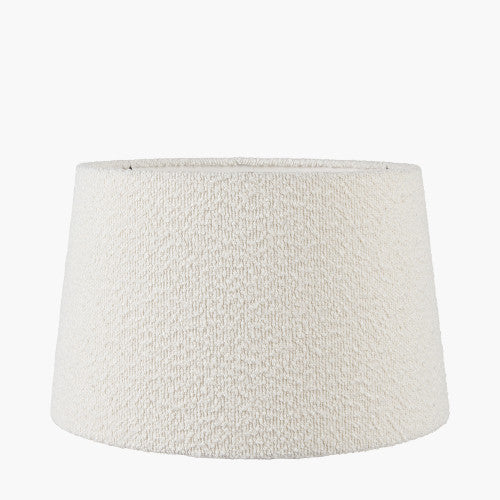 CLARE Tapered Shade - Boucle White
