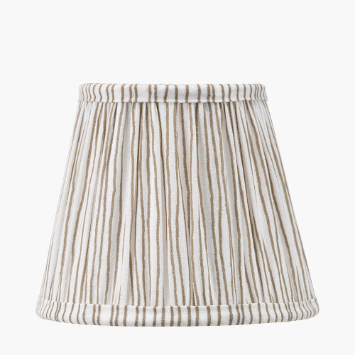 THIAGO Pleated Tapered Shade - Mushroom