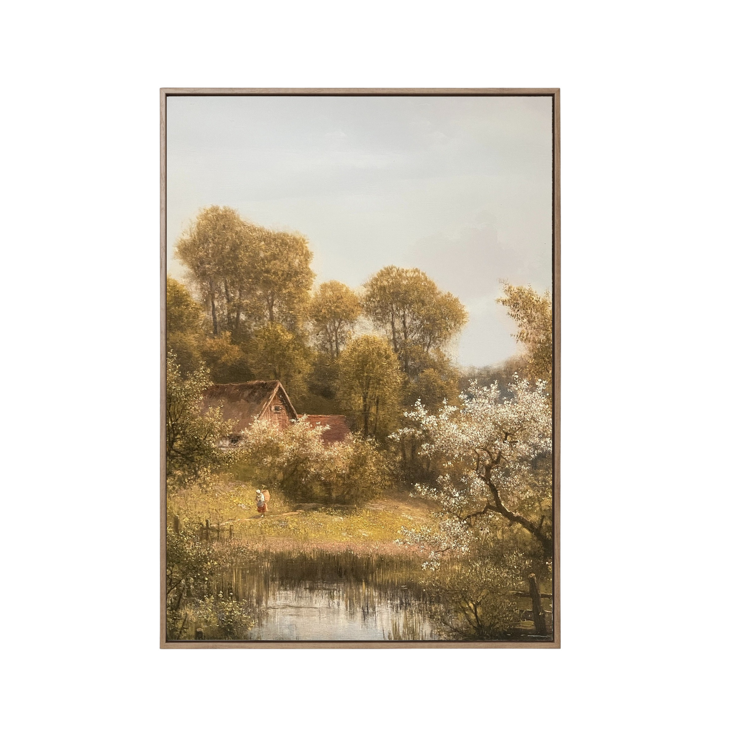 House by the Pond Art Print (A4 or A3)