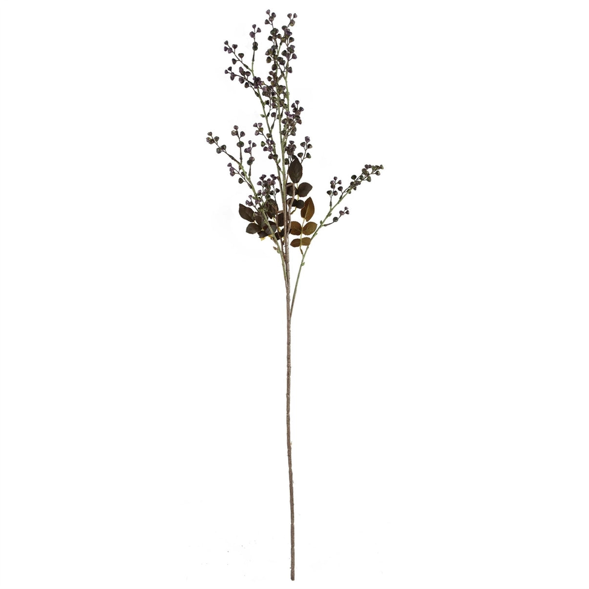 Artificial Foliage Dark Berry Stem