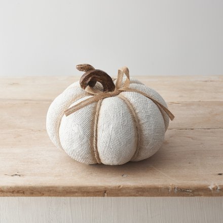 White Textured Pumpkin