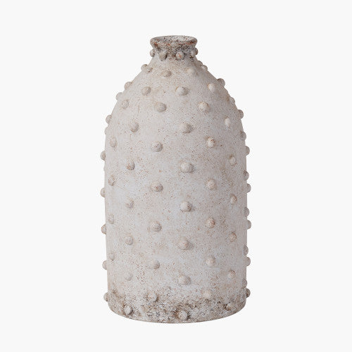KESTREL Vase - Grey/ Cream Wash