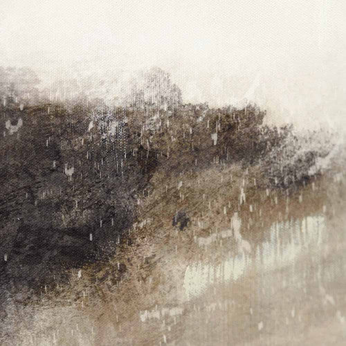 TERN Abstract Painting - Grey/ White
