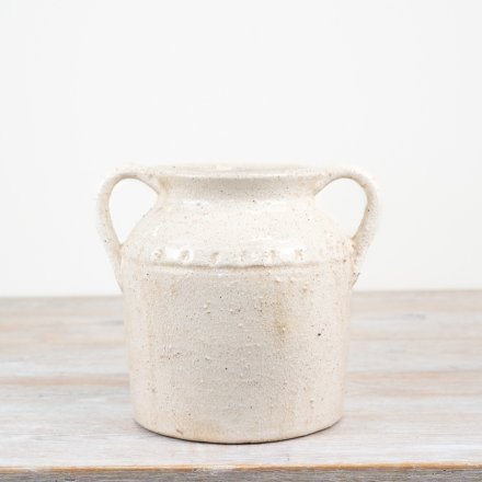 WENDY Terracotta Vase - Aged Cream