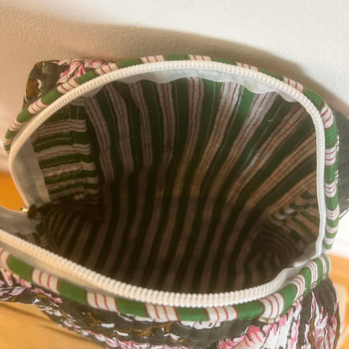 Evergreen Blossom Utility Pouch