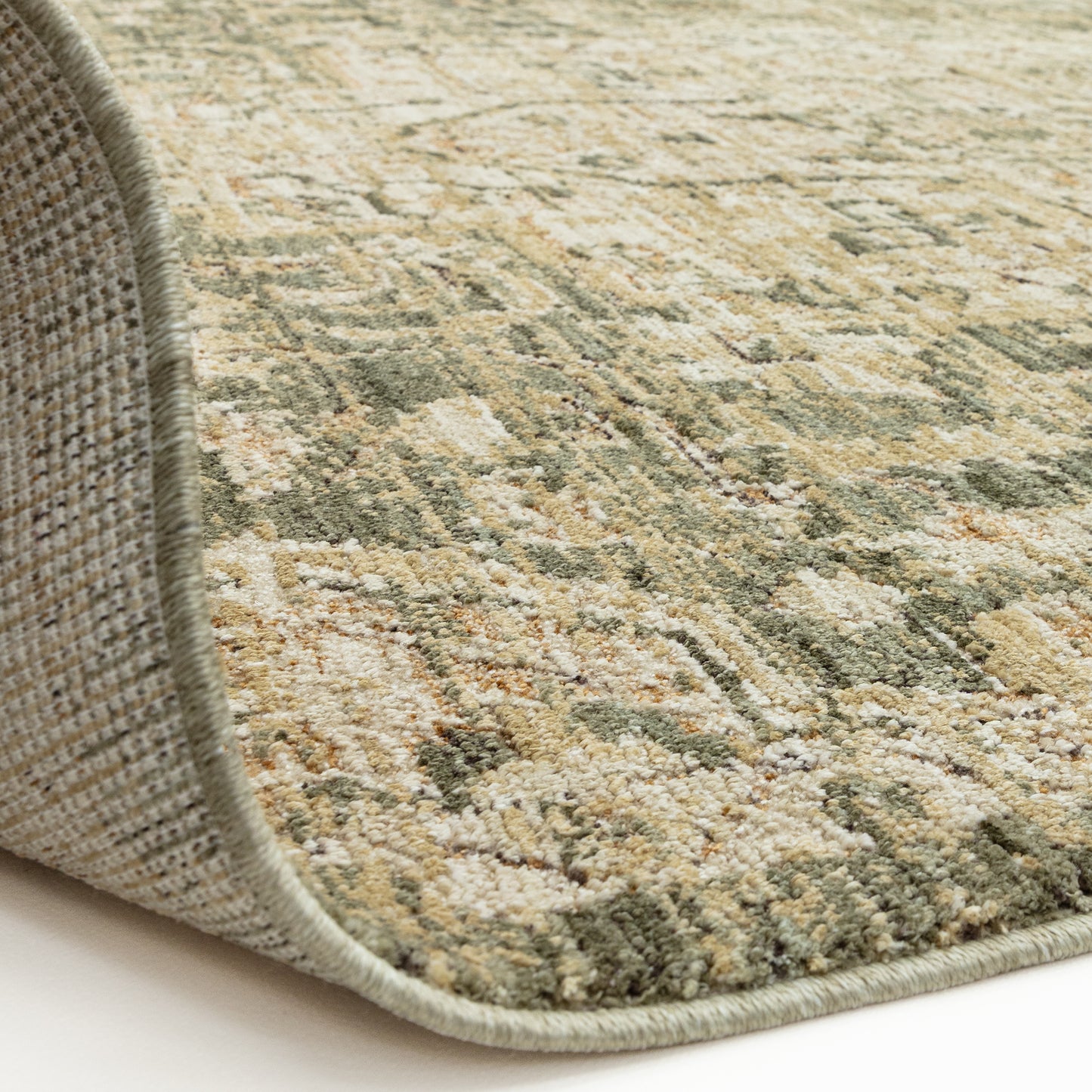 ANYA Vintage Inspired Persian Rug - Green
