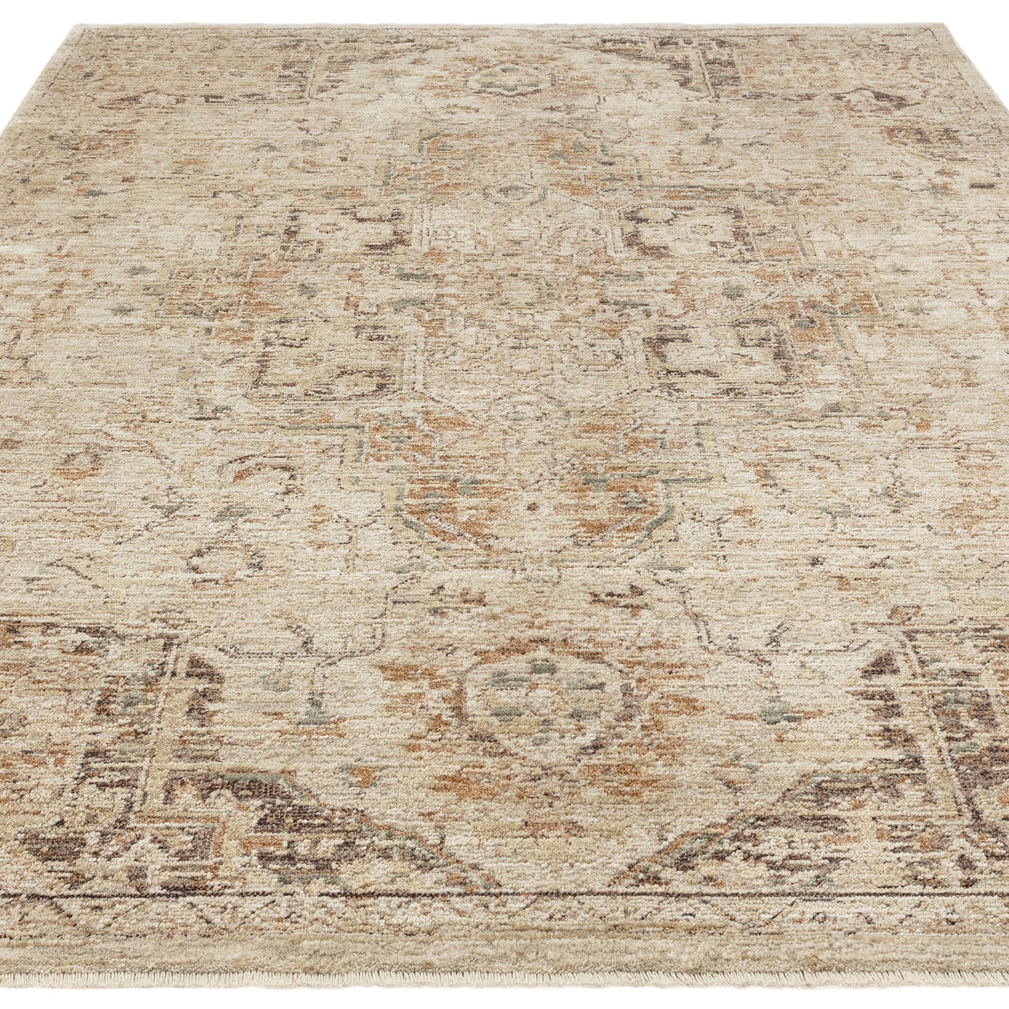 ANYA Vintage Inspired Persian Rug - Copper
