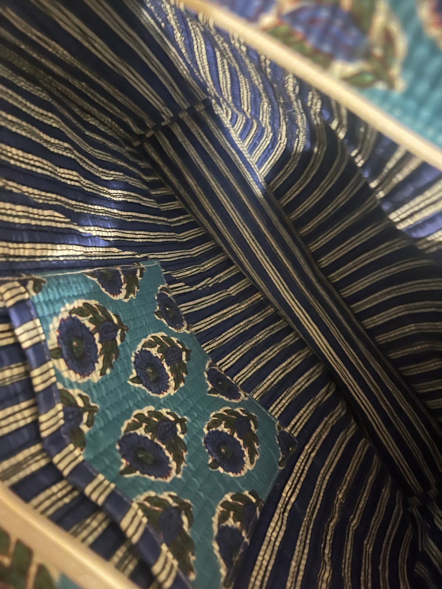 BLUEBELL Hand Block Printed Tote Bag