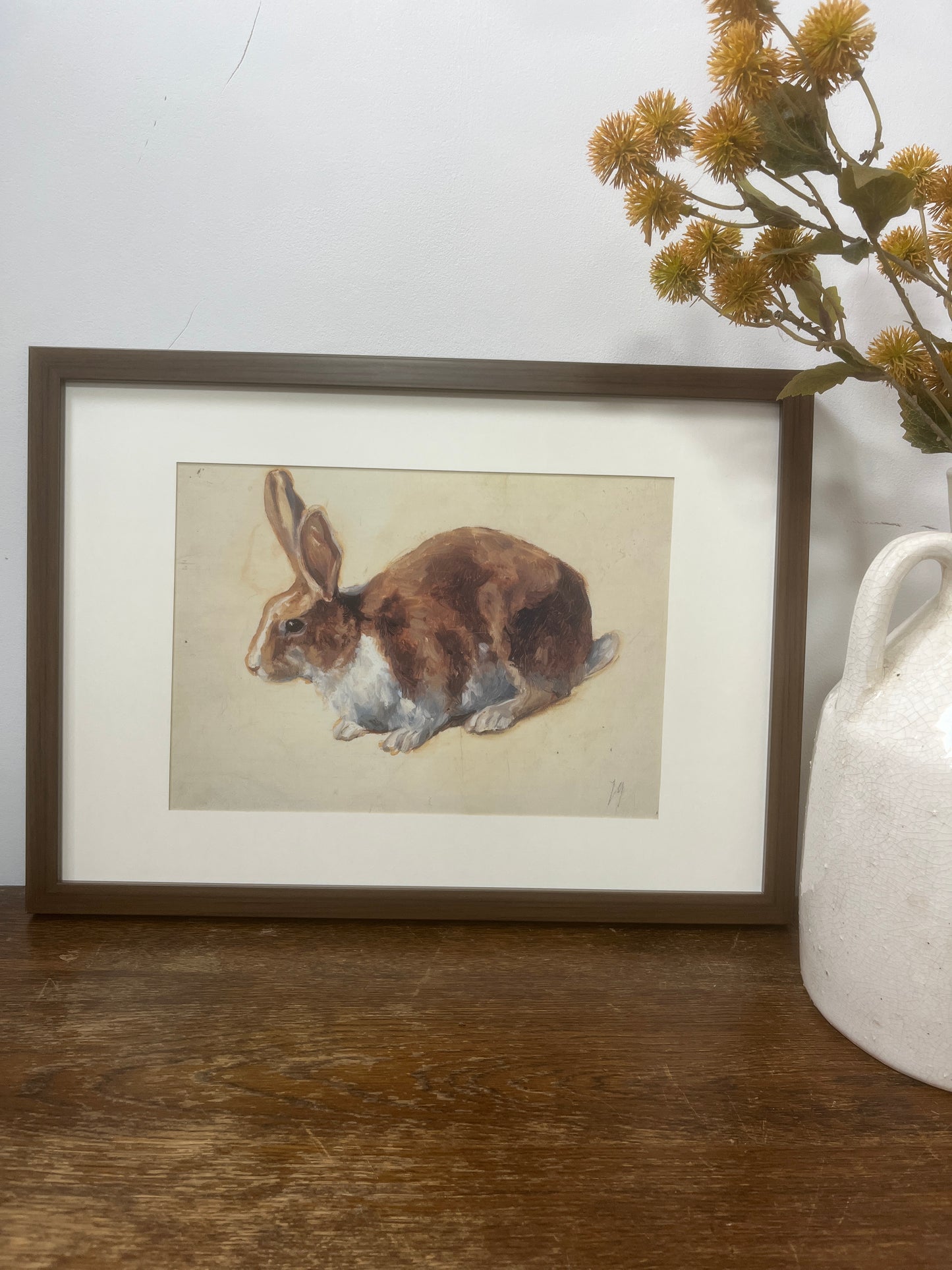 Rustic Rabbit Print (A4 & A3)