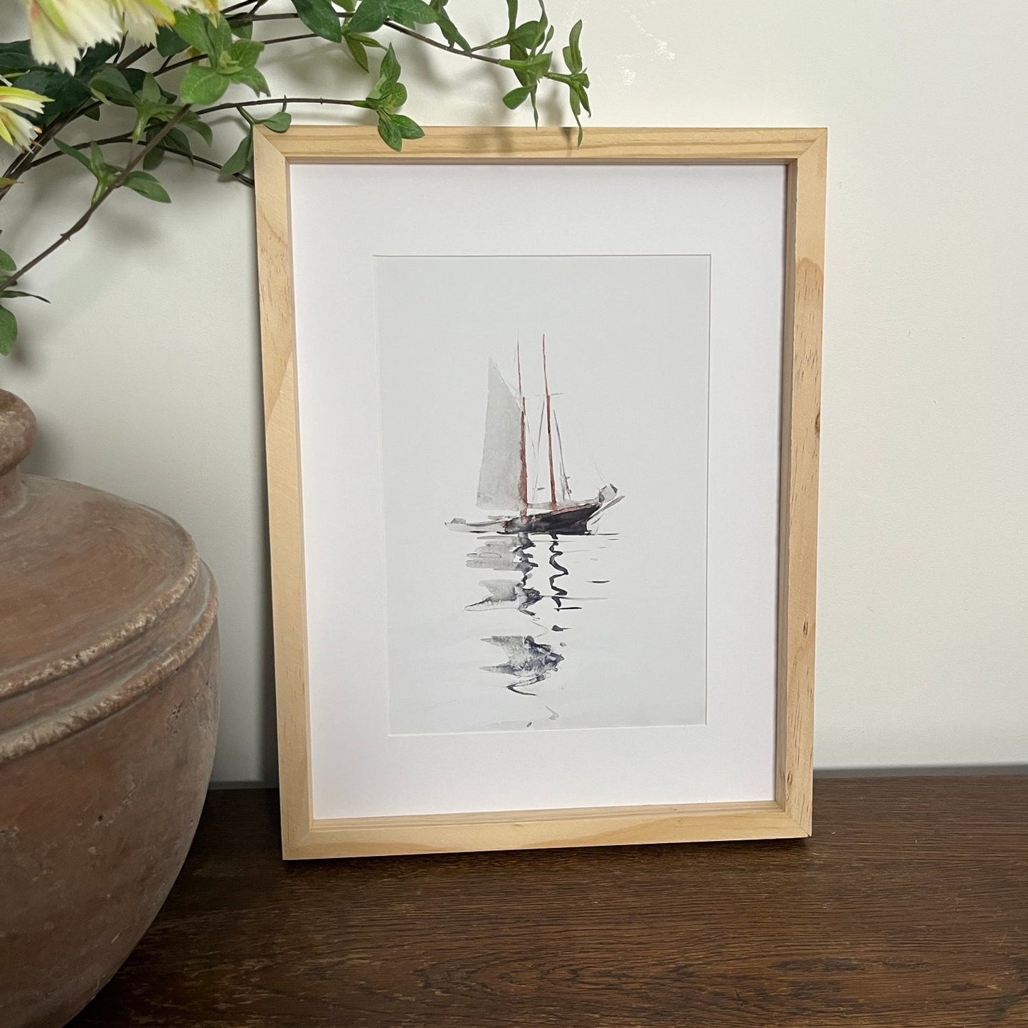 Sailing Boat Art Print (A4 or A3)