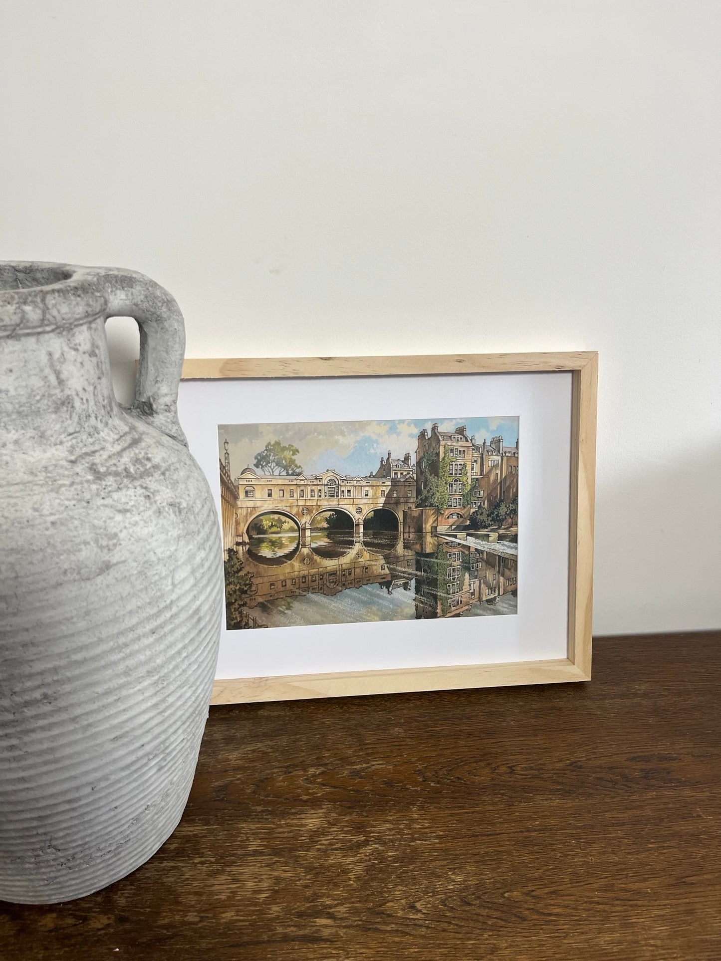 Pulteney Bridge, Bath Art Print (A4)