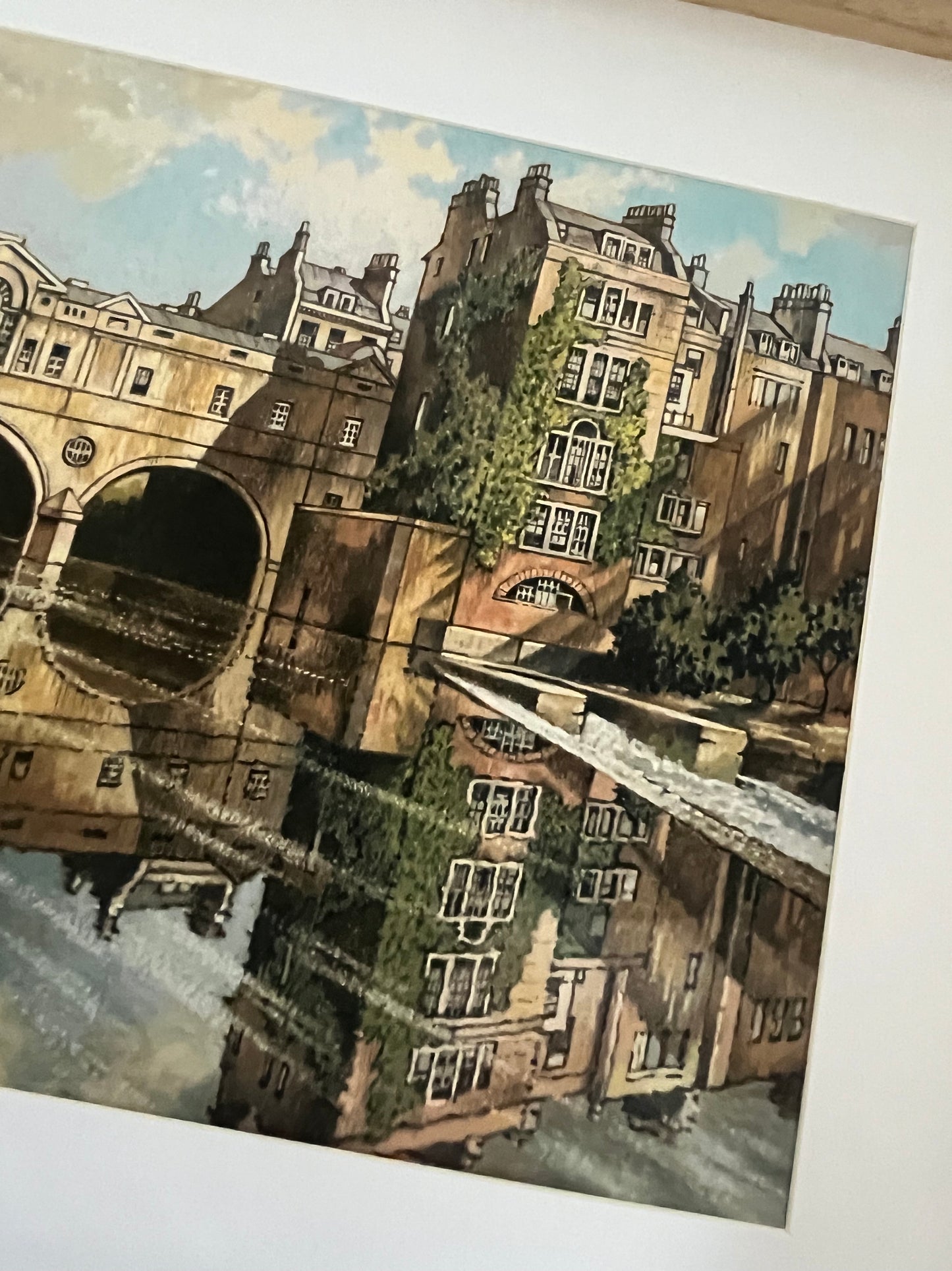 Pulteney Bridge, Bath Art Print (A4)