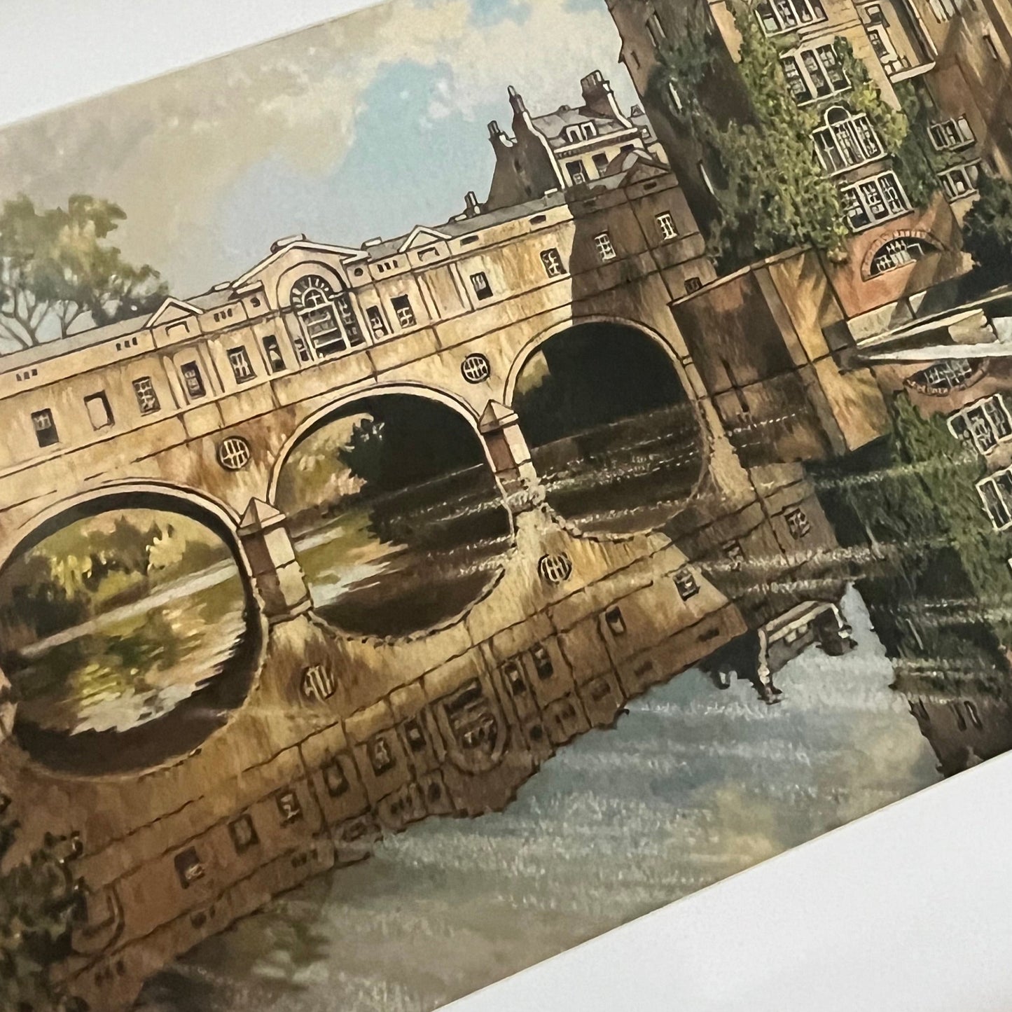 Pulteney Bridge, Bath Art Print (A4)