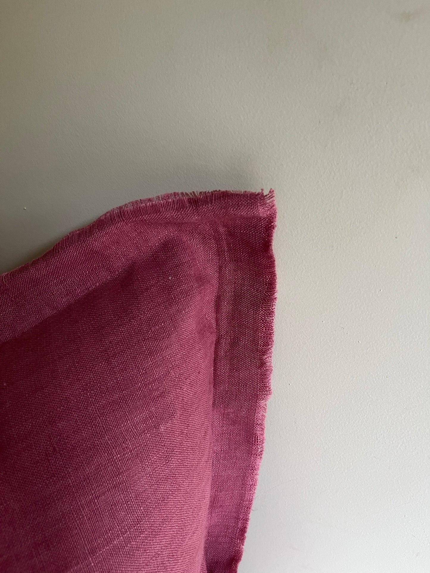 Rosewood Cushion – 100% Linen