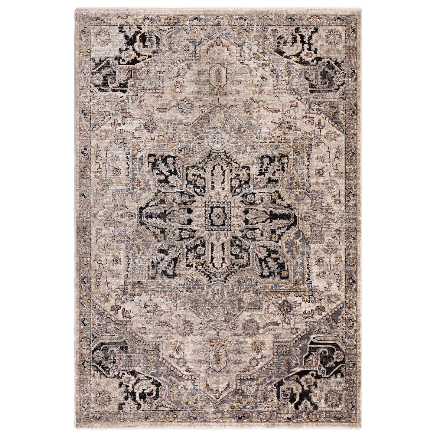 ZEA Rug - Neutral/ Black