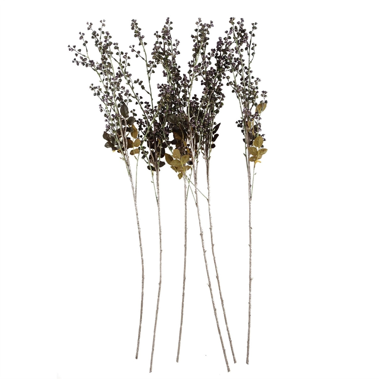 Artificial Foliage Dark Berry Stem