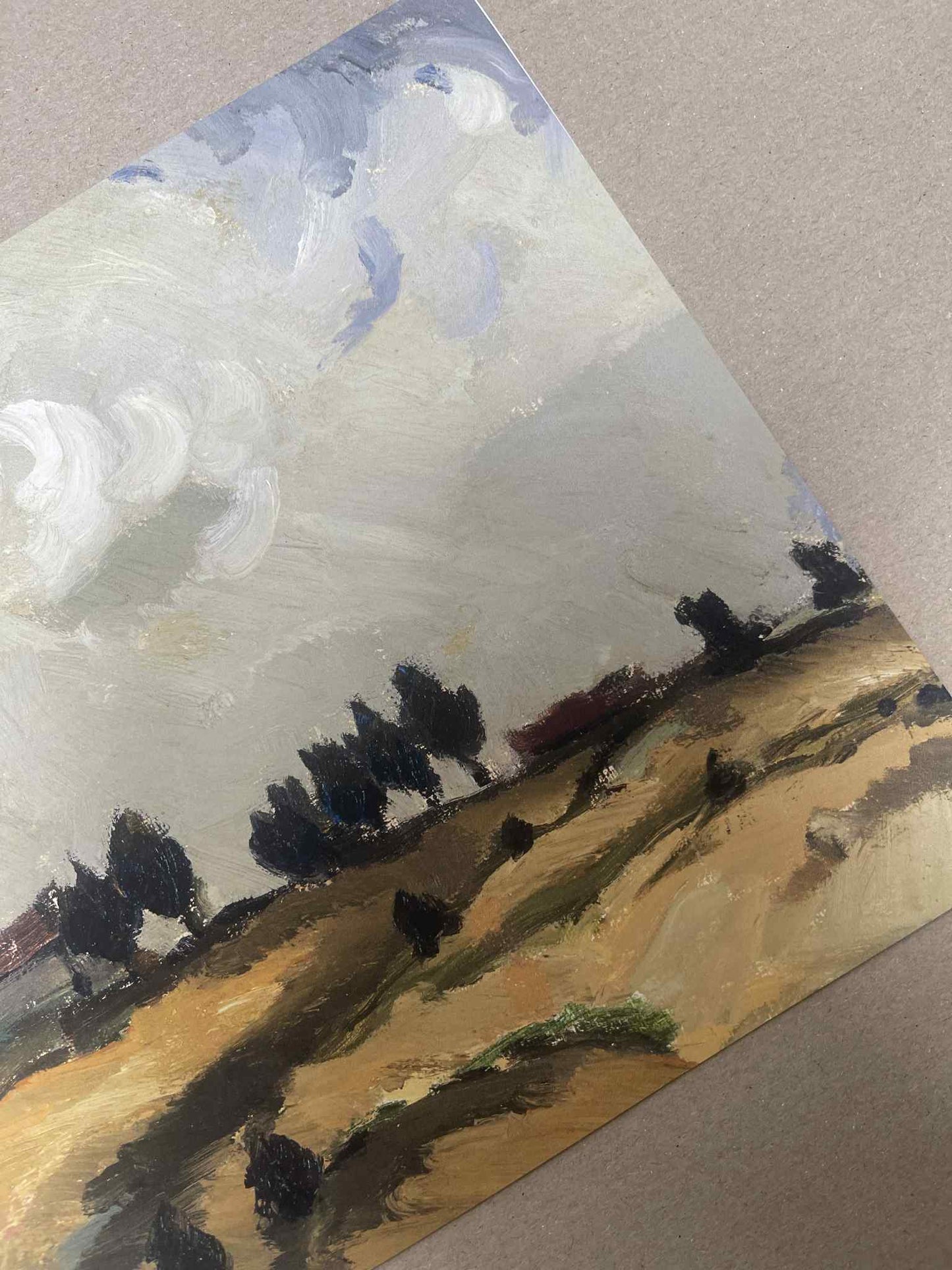 Abstract Landscape Art Print (A4 or A3)