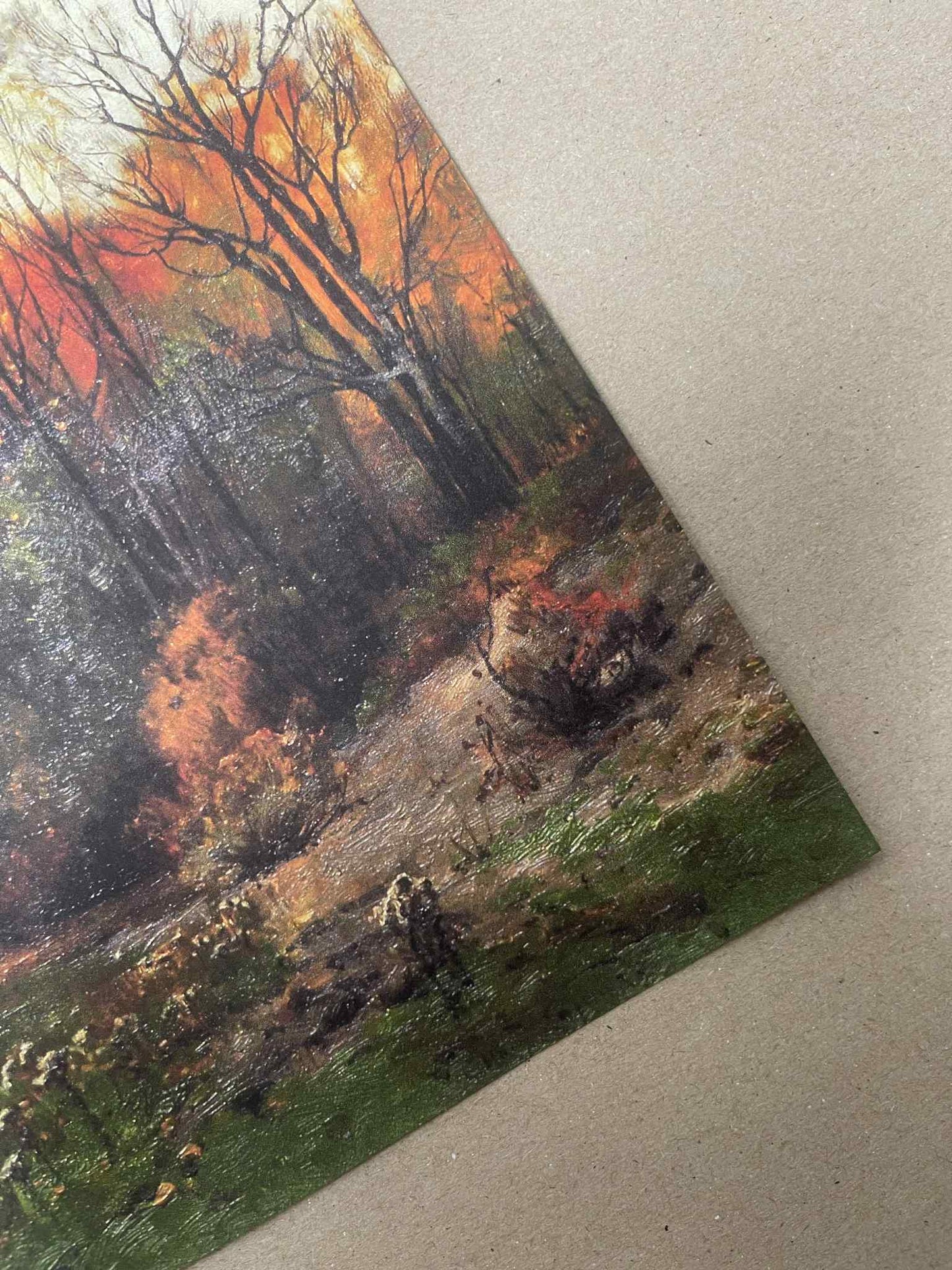 Autumn Lake Art Print (A4 or A3)
