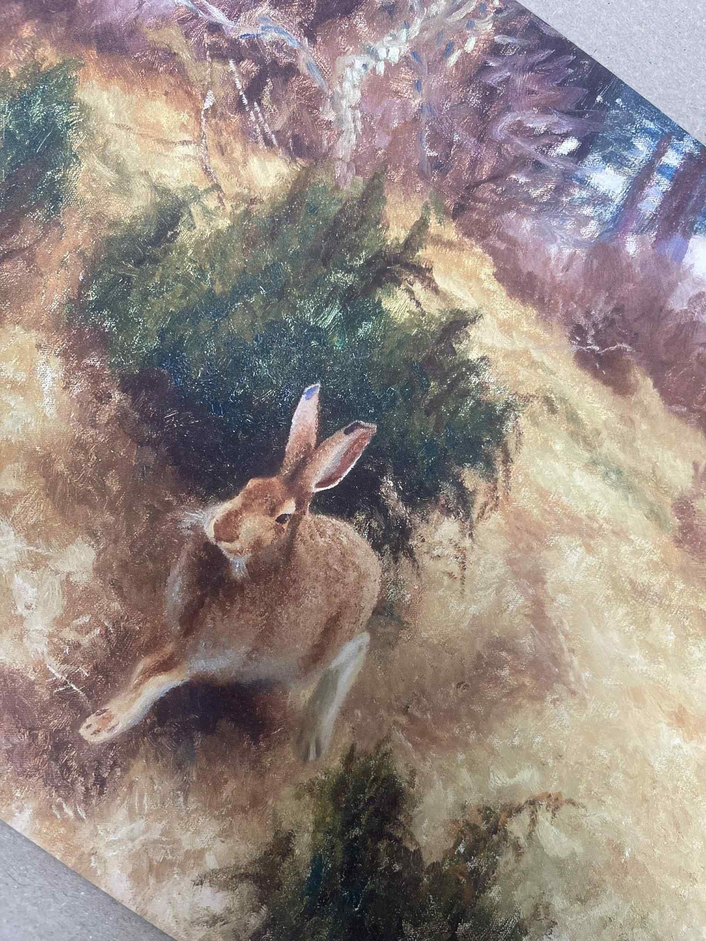 Hare in Autumn Print (A4 or A3)
