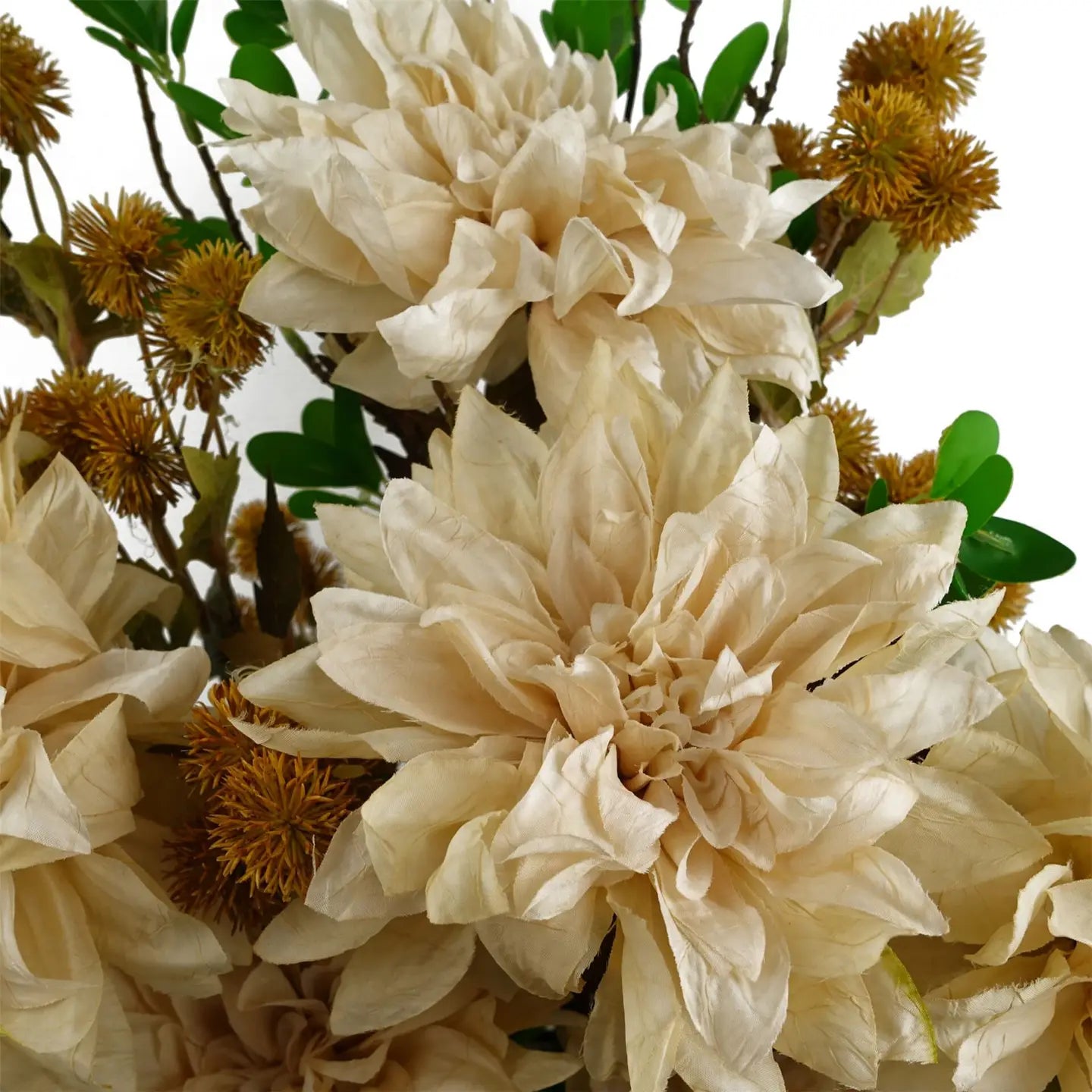 Dahlia Flower Stem - Dusty Cream