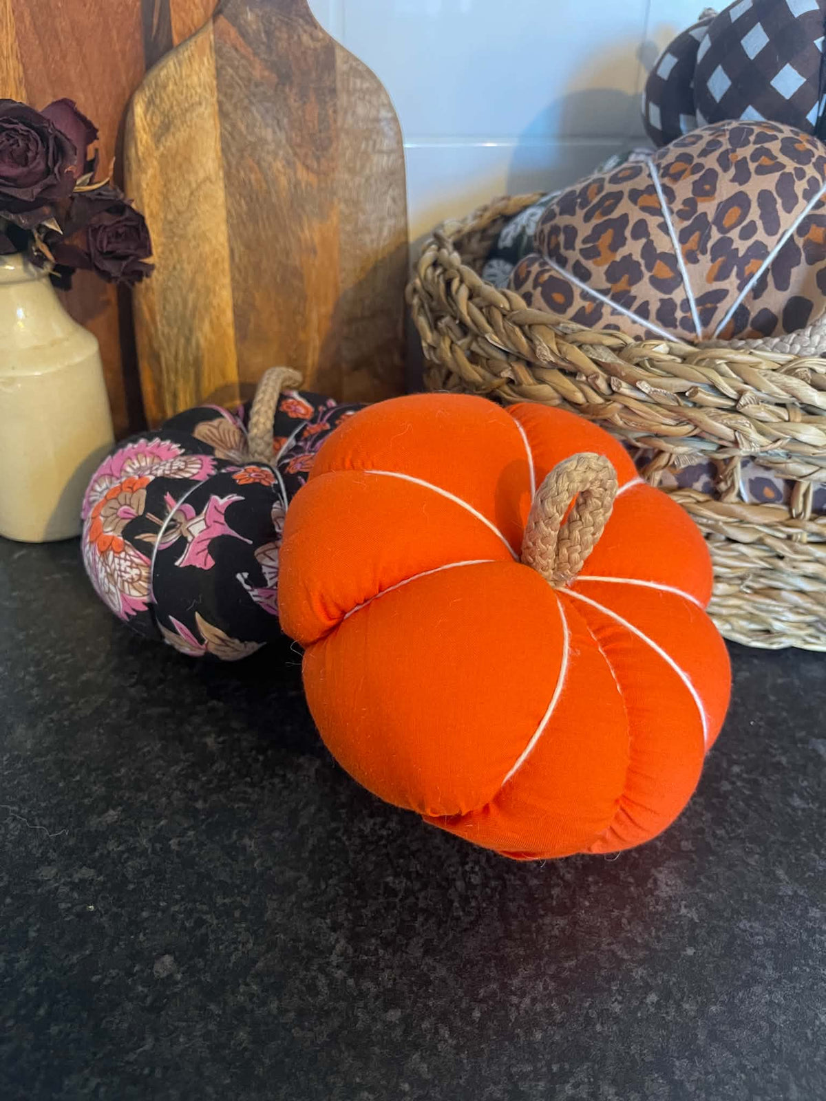 Handmade Burnt Orange Pumpkin