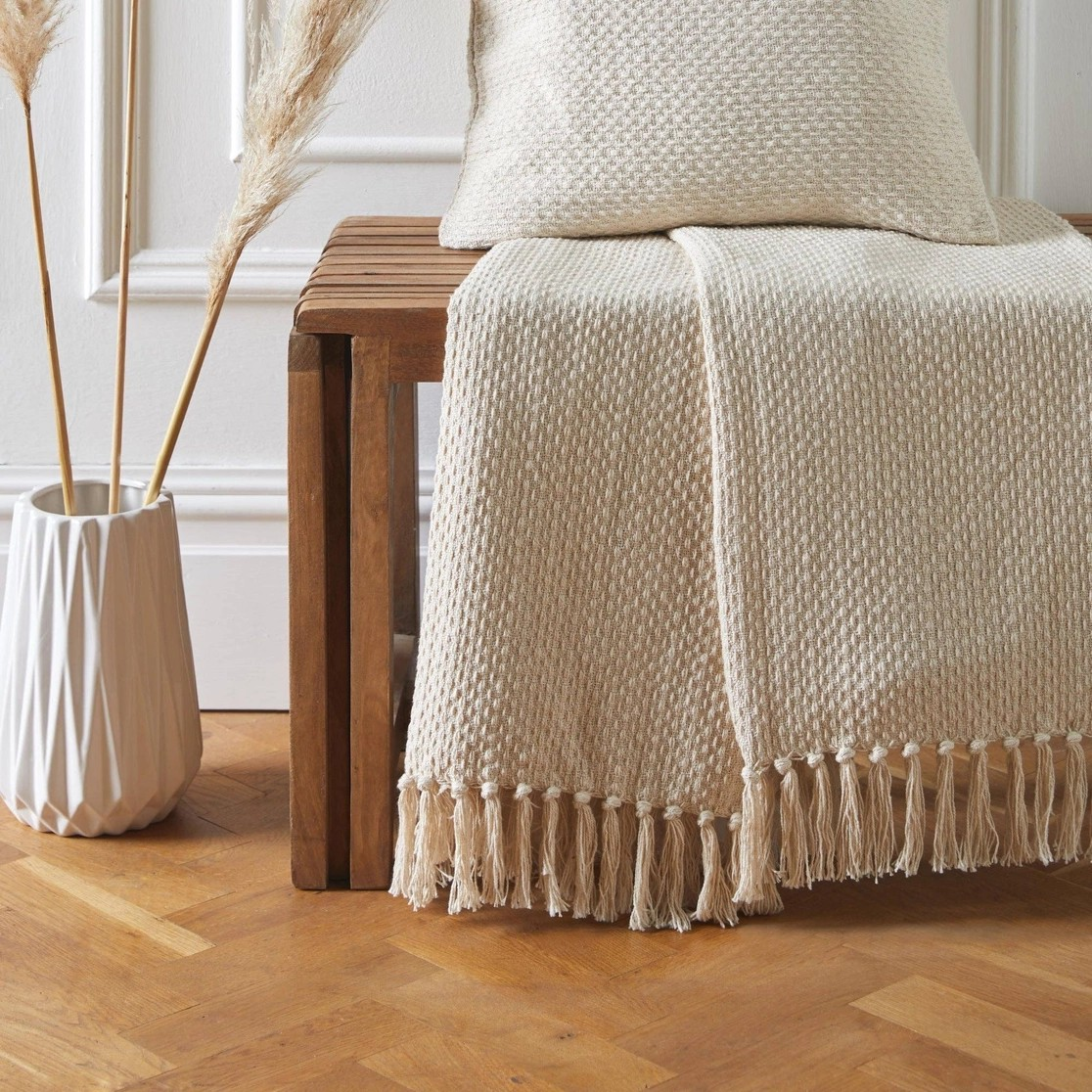 JEMMA Throw - White