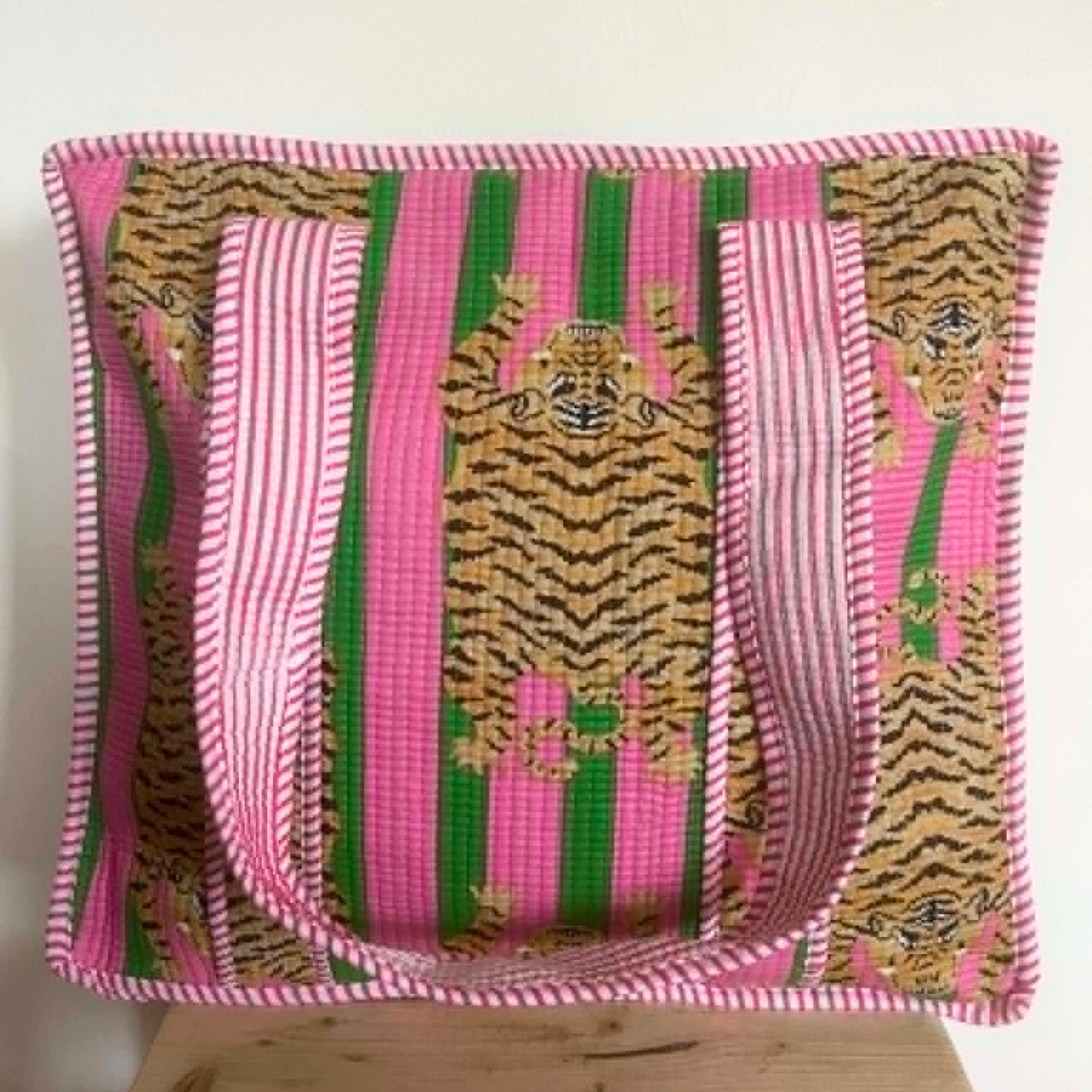 Tiger Stripe Tote Bag