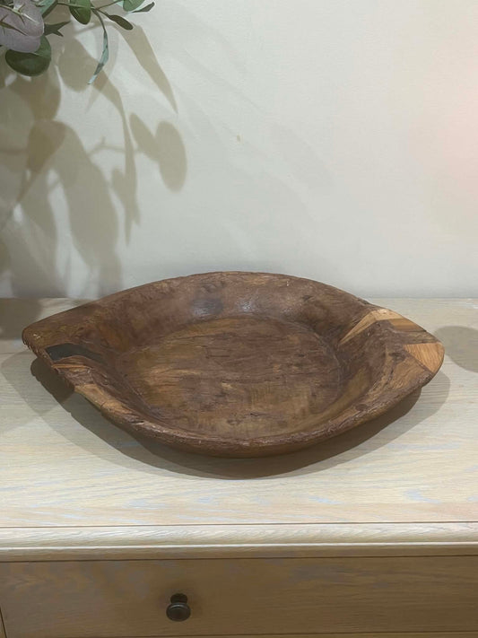 Salvaged Indian Dough Bowl (E)
