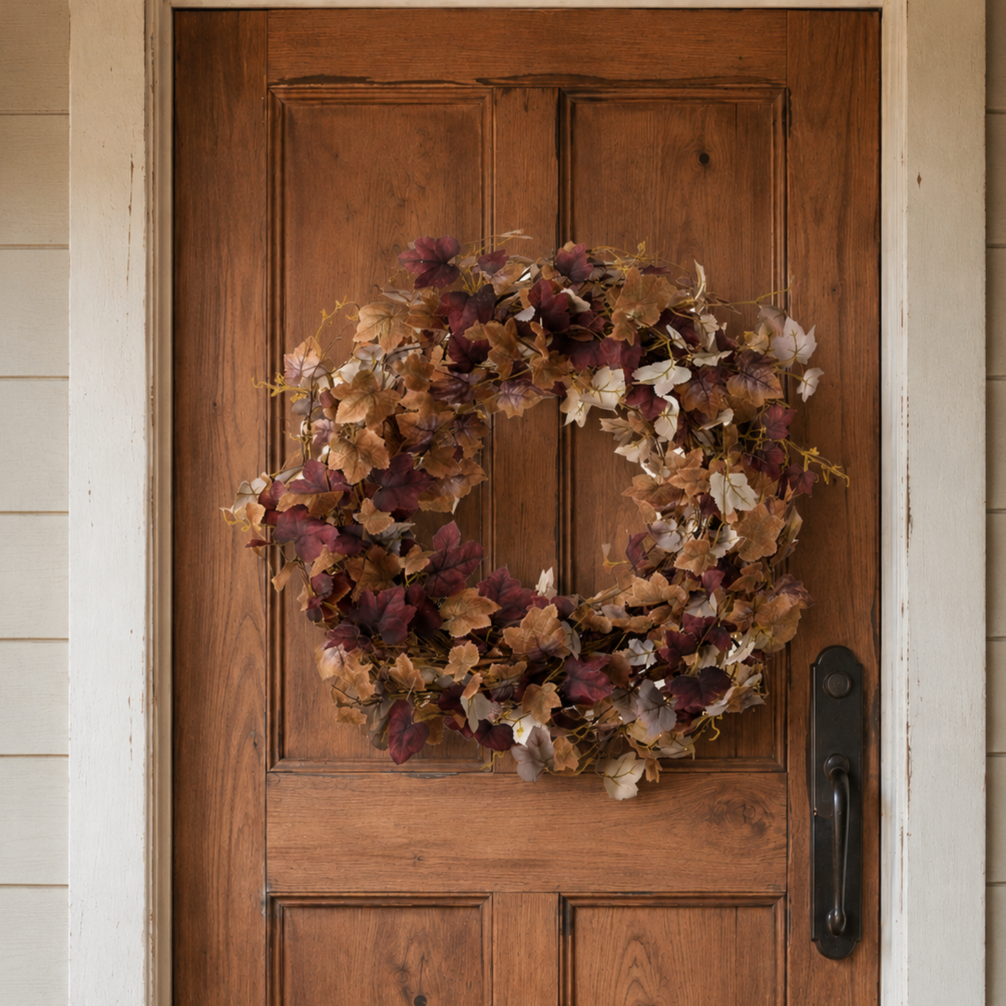 Rustic Leaf Wreath