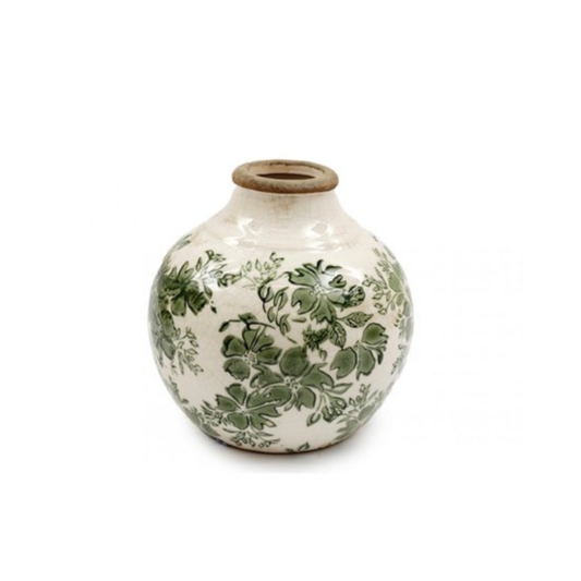 Flower Ceramic Vase - Small