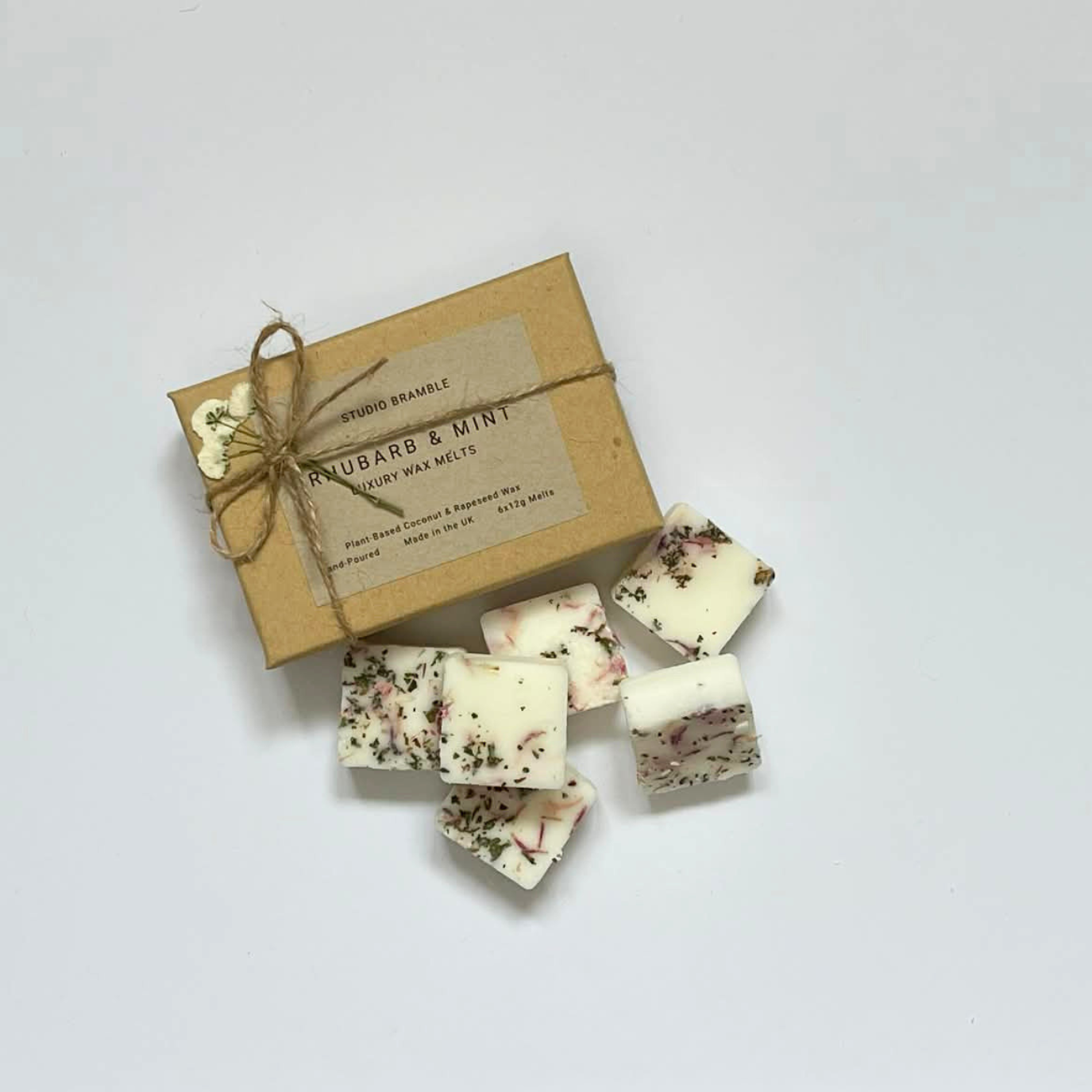 Rhubarb & Mint Luxury Wax Melts