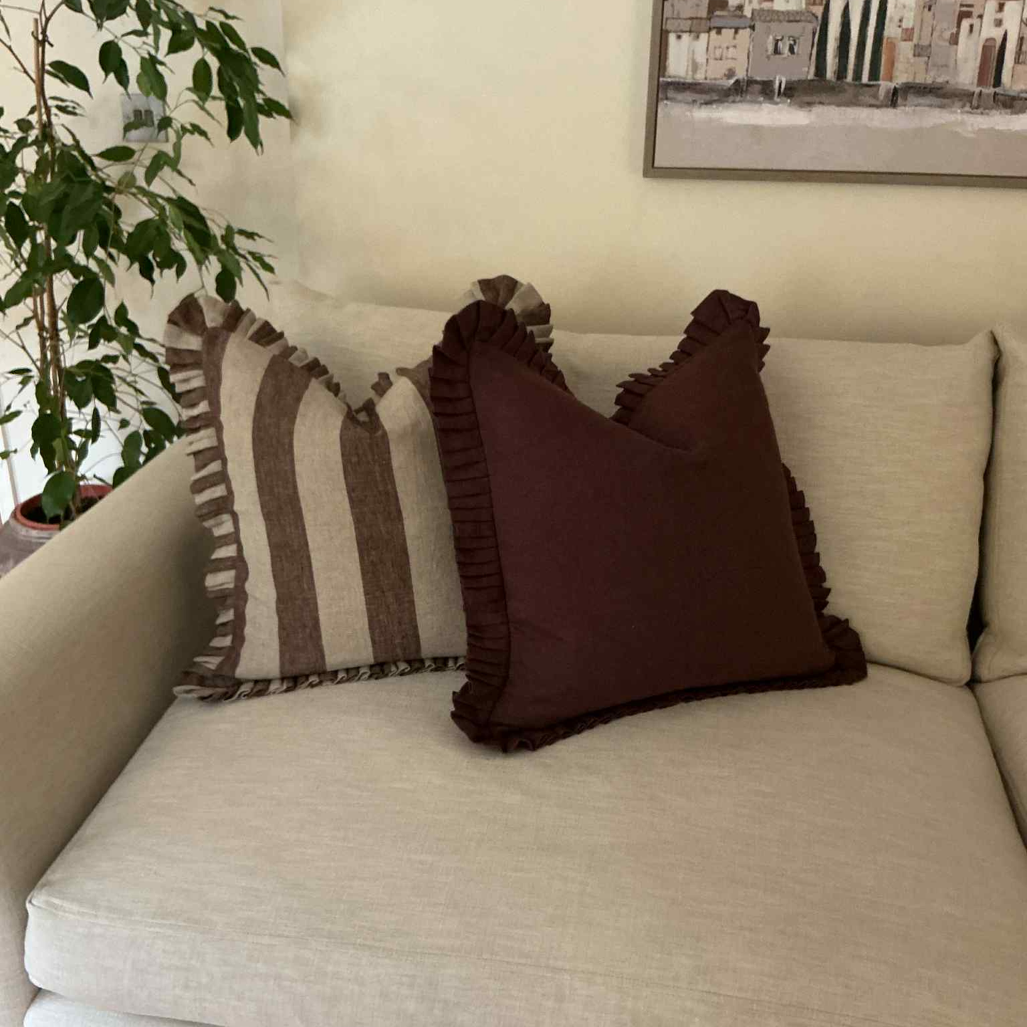 Woodland Plum Cushion Combination