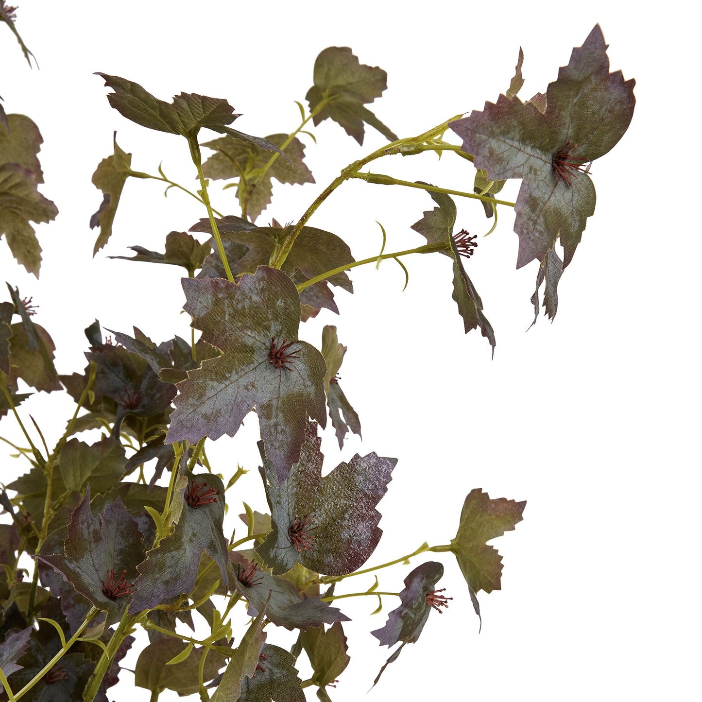 Faux Maple Leaf Stem (Set of 4)