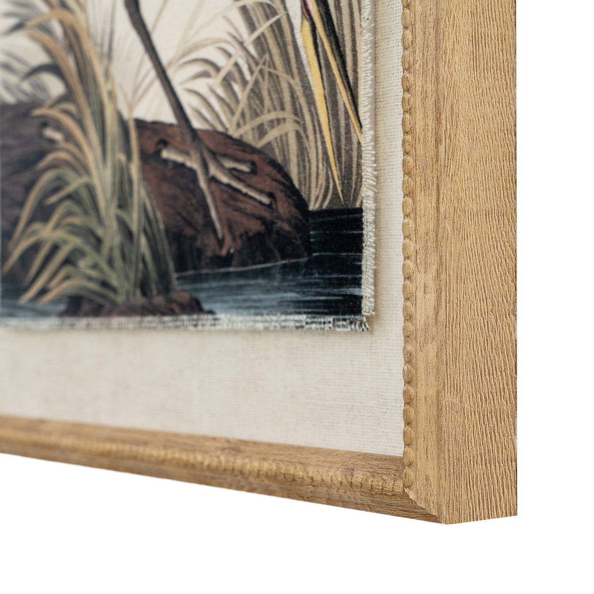 Heron on Linen