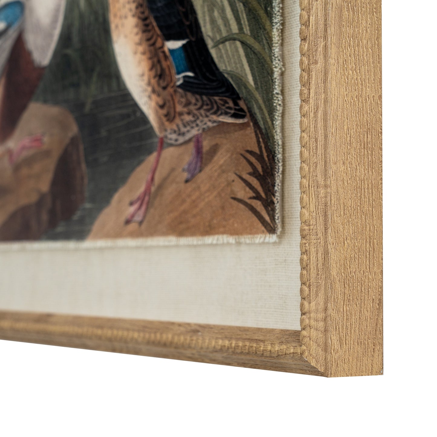 Vintage Ducks on Linen