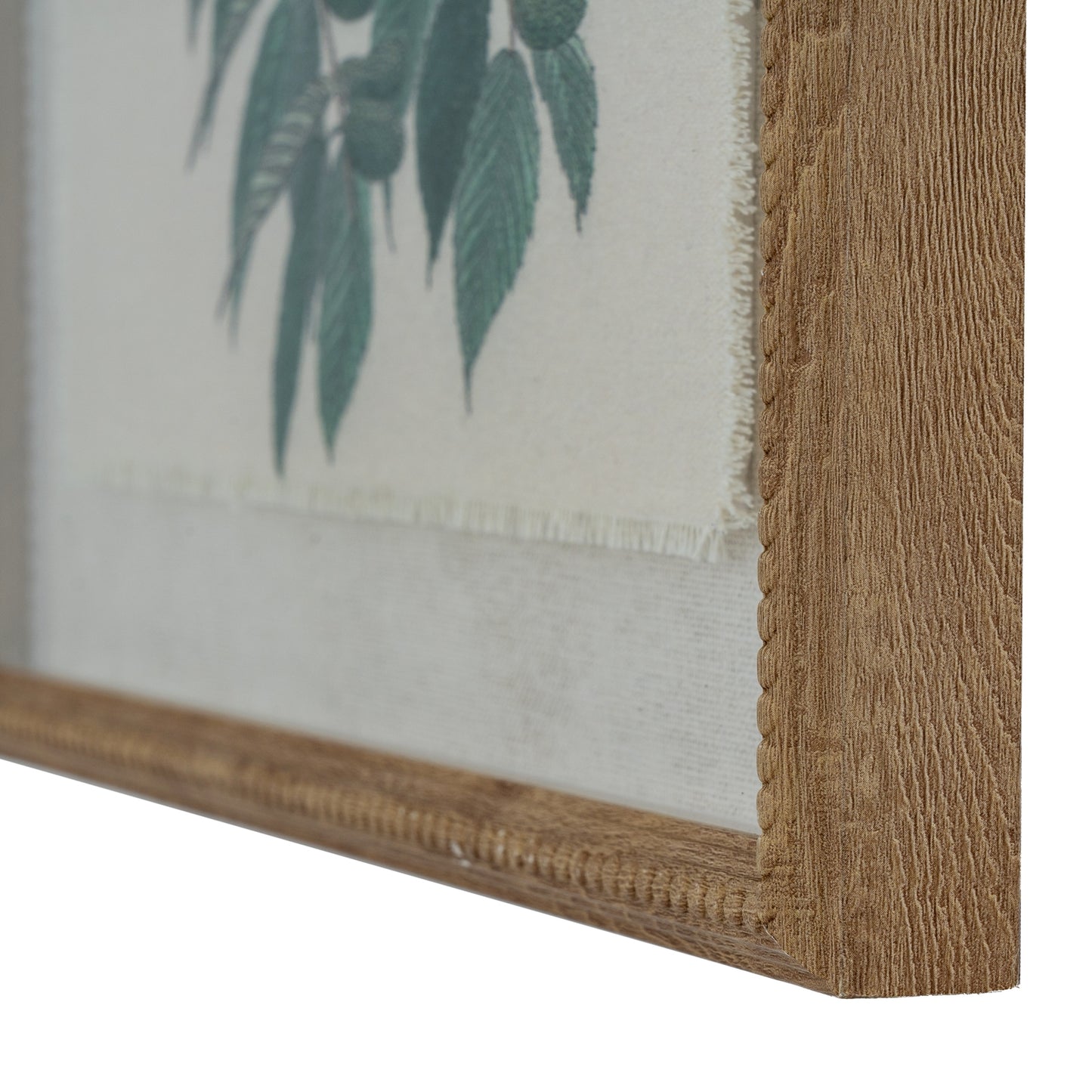 Botanical Framed Linen Print - Warblers