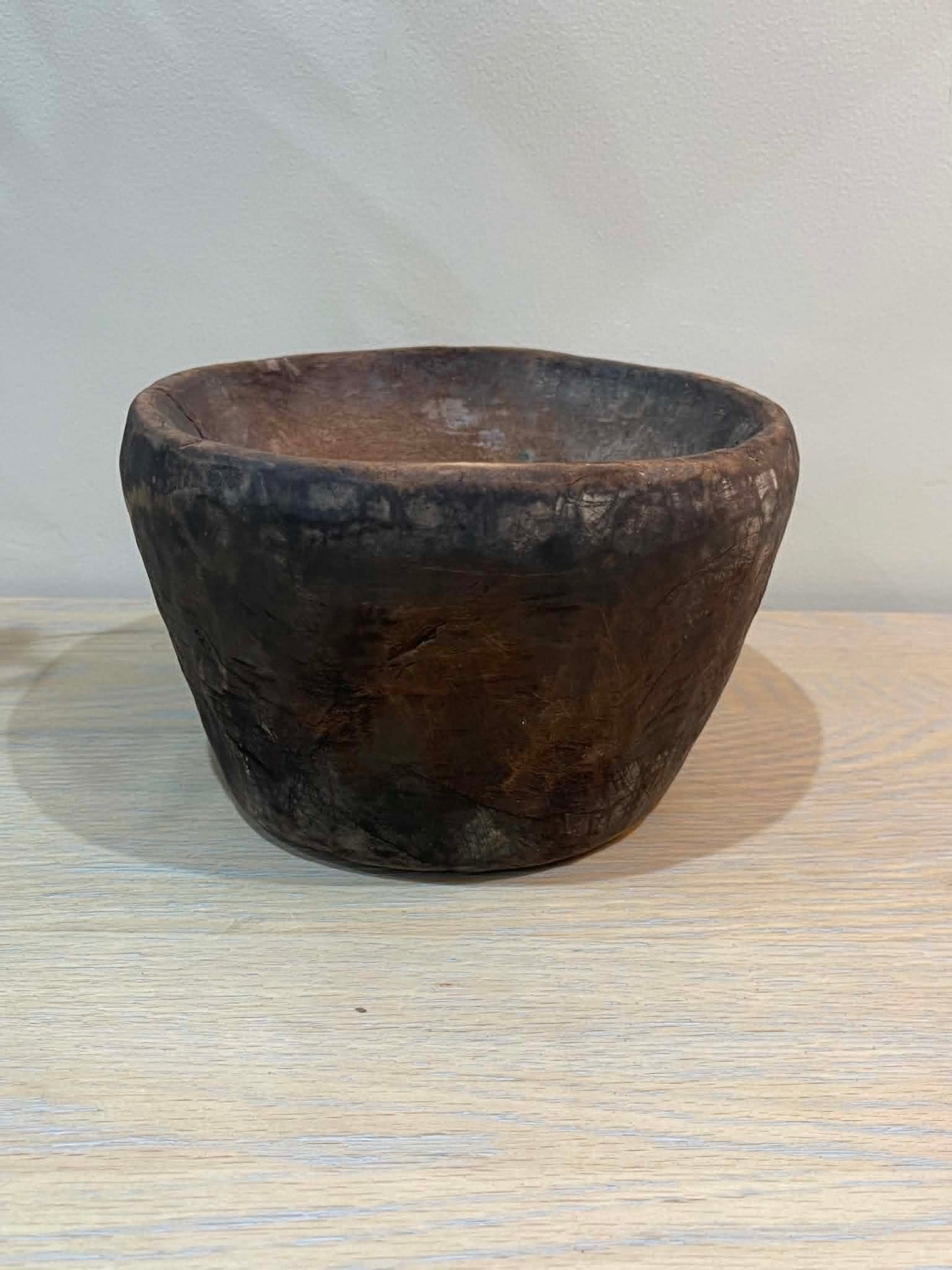 Salvaged Hand Carved Wooden Bowl (C1)