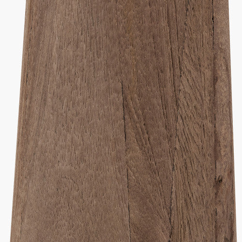 Esha Natural Conical Wood Table Lamp
