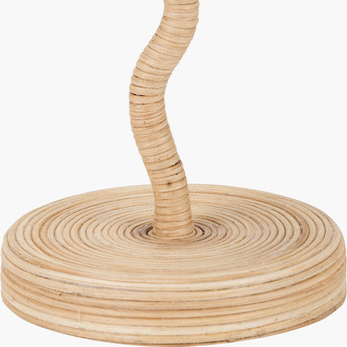 PAULA Rattan Wave Table Lamp